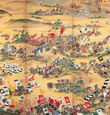 De Slag om Sekigahara; een epische confrontatie tussen twee machtige legers tijdens de Sengoku-periode